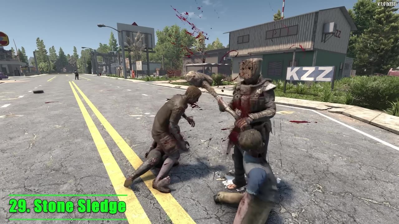 Crafting starting weapons.